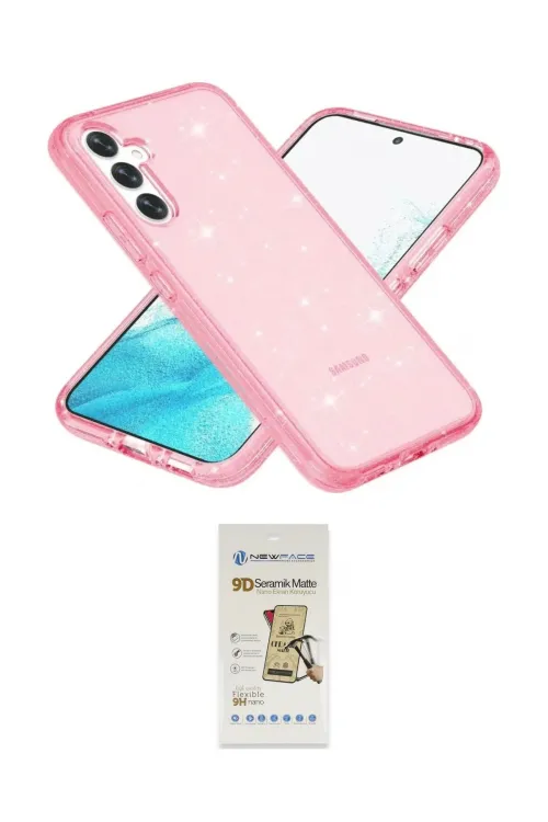 ieg™ Galaxy S23 Kılıf Nova Asil Prime - Siyah Mat Seramik Nano Ekran Koruyucu