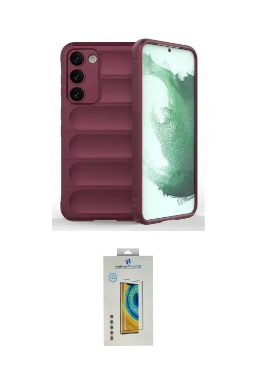 ieg™ Galaxy S23 Plus Kılıf Atlas Koleksiyonu - Şeffaf Polymer Nano Ekran Koruyucu