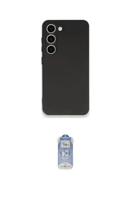 ieg™ Galaxy S23 Plus Kılıf Kozmos Yansıma Özel Seri - Siyah Joko Magic 5D Cam