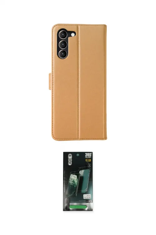 ieg™ Galaxy S23 Plus Kılıf Siluet Işık Serisi - Şeffaf 360 Full Body Arka Koruyucu