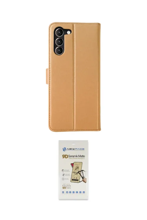 ieg™ Galaxy S23 Plus Kılıf Siluet Işık Serisi - Siyah Mat Seramik Nano Ekran Koruyucu