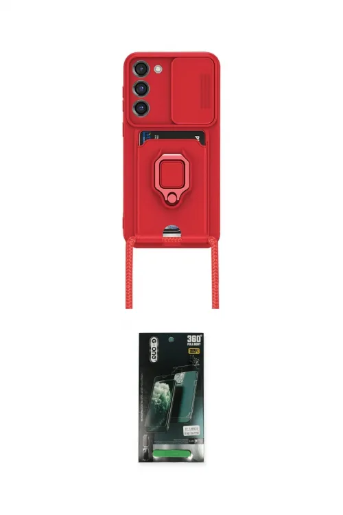 ieg™ Galaxy S23 Plus Kılıf Vadi Form Prime - Şeffaf 360 Full Body Arka Koruyucu