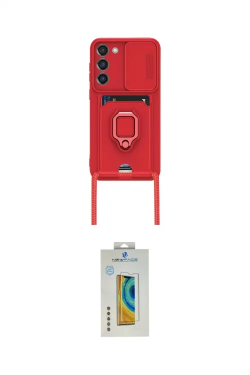 ieg™ Galaxy S23 Plus Kılıf Vadi Form Prime - Şeffaf Polymer Nano Ekran Koruyucu