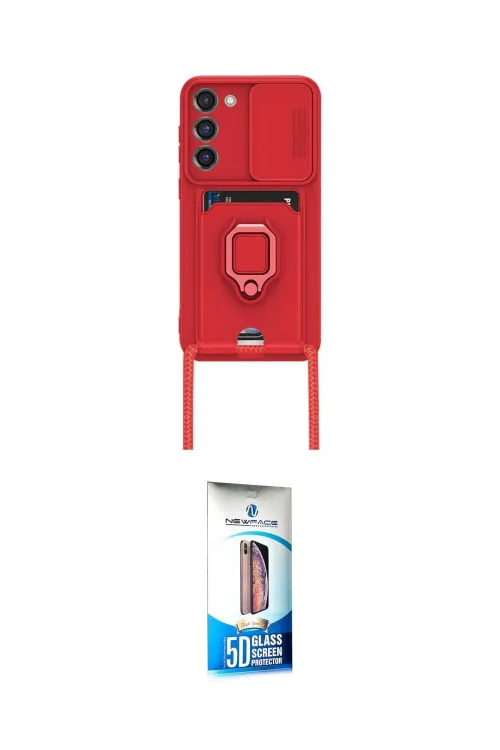 ieg™ Galaxy S23 Plus Kılıf Vadi Form Prime - Siyah 5D Eko Cam Ekran Koruyucu