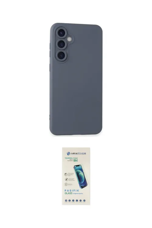 ieg™ Galaxy S24 Kılıf Ahenk Serisi - Şeffaf Pasifik Cam Ekran Koruyucu