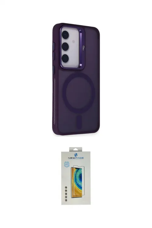 ieg™ Galaxy S24 Kılıf Akış Form - Siyah Polymer Nano Ekran Koruyucu