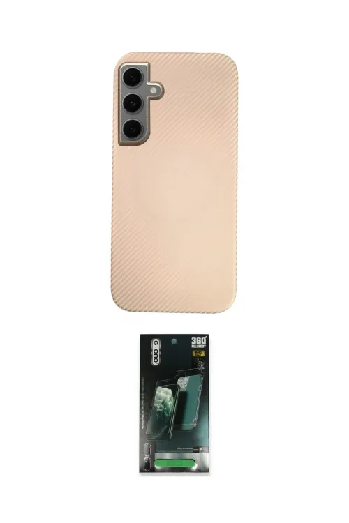 ieg™ Galaxy S24 Kılıf Eksen Prime - Şeffaf 360 Full Body Arka Koruyucu