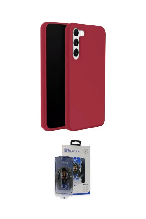 ieg™ Galaxy S24 Kılıf Kozmos Yansıma Özel Seri - Siyah Vanessa Magic Cam