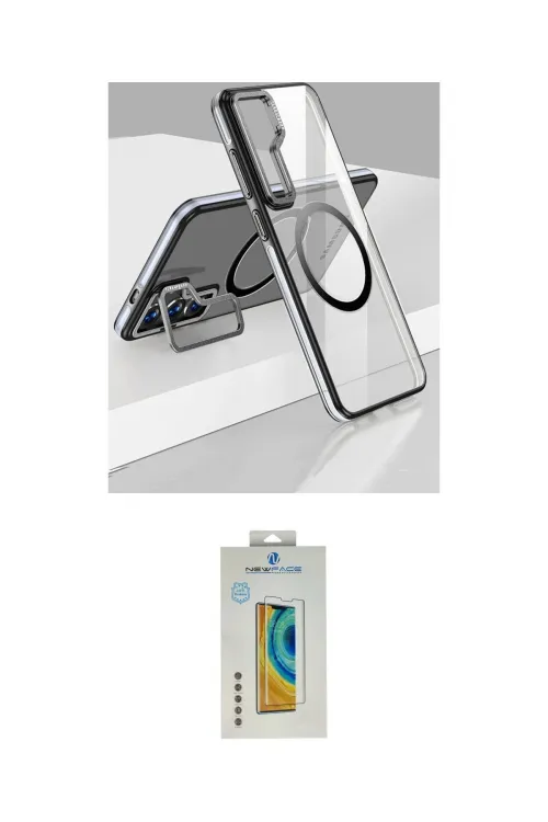 ieg™ Galaxy S24 Kılıf Nova Doku - Siyah Polymer Nano Ekran Koruyucu