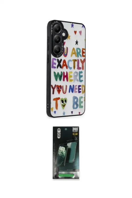 ieg™ Galaxy S24 Kılıf Odak Klasik Serisi - Şeffaf 360 Full Body Arka Koruyucu