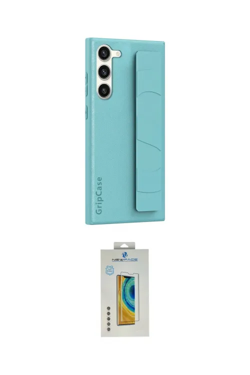 ieg™ Galaxy S24 Kılıf Vadi Asil Serisi - Siyah Polymer Nano Ekran Koruyucu