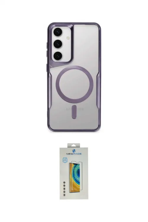 ieg™ Galaxy S24 Kılıf Yadigar Klasik Özel Seri - Siyah Polymer Nano Ekran Koruyucu