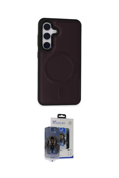 ieg™ Galaxy S24 Kılıf Zirve Işık Serisi - Siyah Vanessa Magic Cam