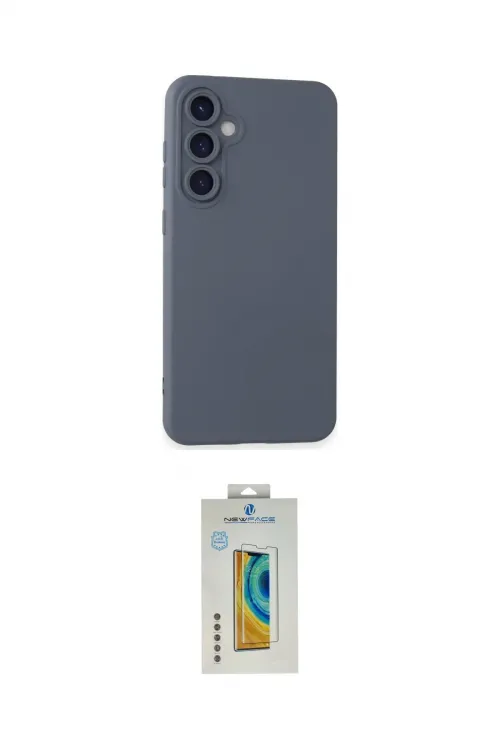 ieg™ Galaxy S24 Plus Kılıf Ahenk Serisi - Siyah Polymer Nano Ekran Koruyucu