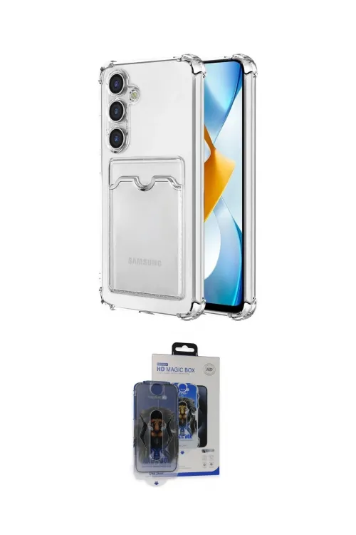 ieg™ Galaxy S24 Plus Kılıf Doruk Klasik Koleksiyonu - Siyah Vanessa Magic Cam