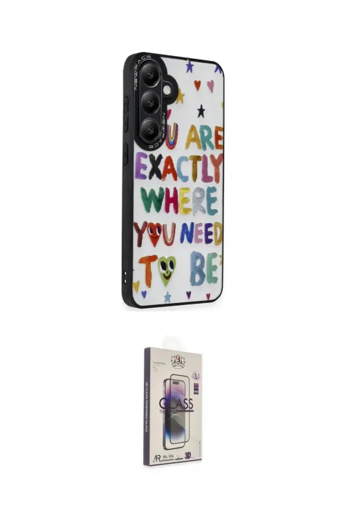 ieg™ Galaxy S24 Plus Kılıf Odak Klasik Serisi - Siyah Bilvis 3D Cam Ekran Koruyucu