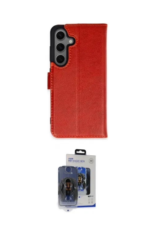 ieg™ Galaxy S24 Plus Kılıf Siluet Işık Serisi - Siyah Vanessa Magic Cam