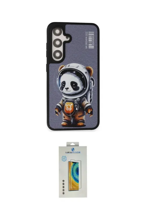 ieg™ Galaxy S24 Plus Kılıf Siluet Modern Özel Seri - Siyah Polymer Nano Ekran Koruyucu