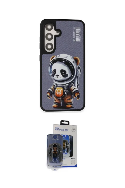 ieg™ Galaxy S24 Plus Kılıf Siluet Modern Özel Seri - Siyah Vanessa Magic Cam
