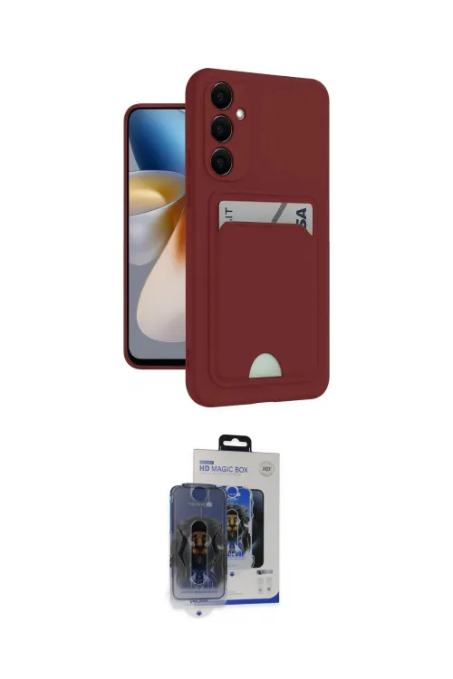 ieg™ Galaxy S24 Plus Kılıf Vadi Çizgi Prime - Siyah Vanessa Magic Cam