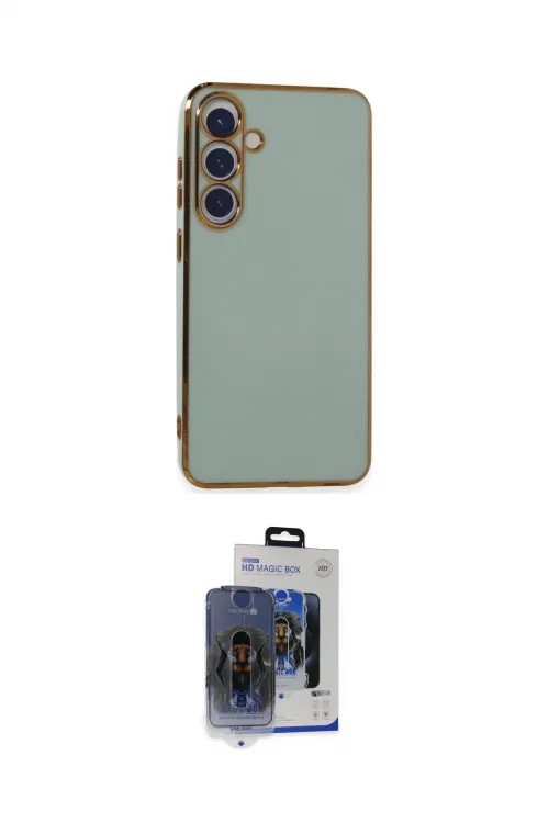 ieg™ Galaxy S24 Plus Kılıf Yankı Serisi - Siyah Vanessa Magic Cam