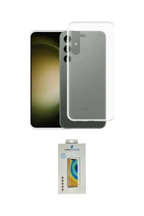 ieg™ Galaxy S24 Plus Kılıf Zirve Doku - Siyah Polymer Nano Ekran Koruyucu