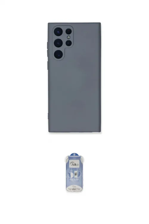 ieg™ Galaxy S24 Ultra Kılıf Ahenk Serisi - Siyah Joko Magic 5D Cam