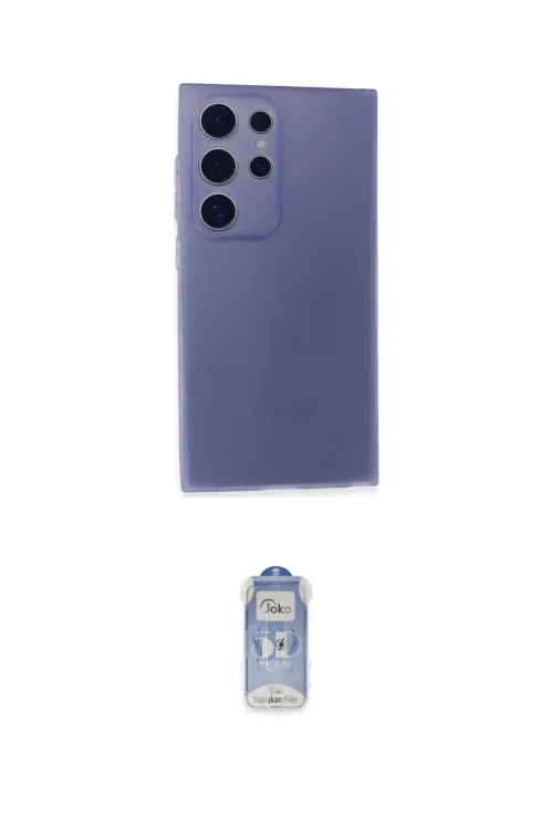 ieg™ Galaxy S24 Ultra Kılıf Atlas Minimal Prime - Siyah Joko Magic 5D Cam