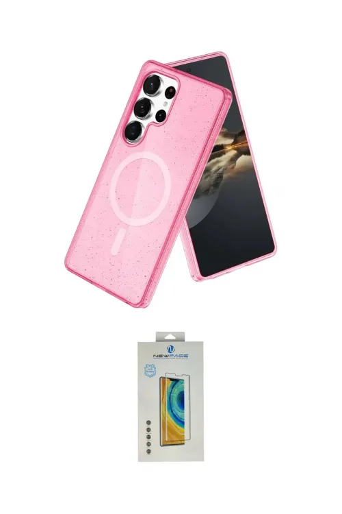 ieg™ Galaxy S24 Ultra Kılıf Nova Asil Prime - Siyah Polymer Nano Ekran Koruyucu