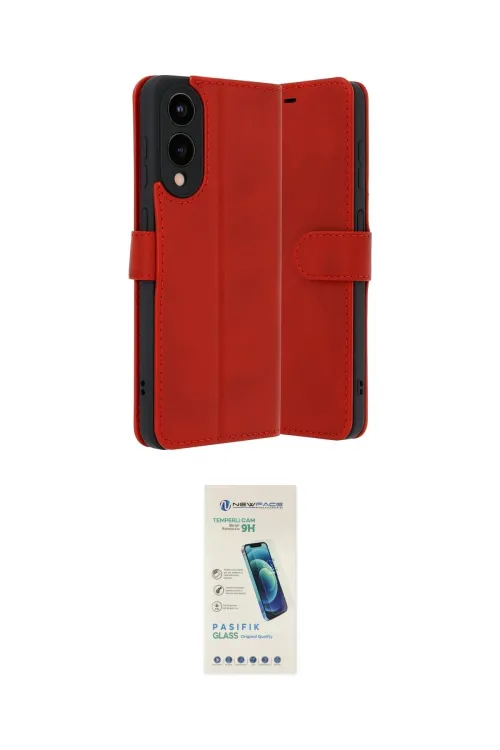 ieg™ Galaxy S25 Edge Kılıf Siluet Işık Serisi - Şeffaf Pasifik Cam Ekran Koruyucu
