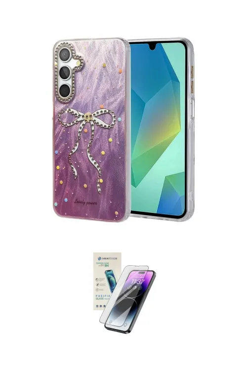 ieg™ Galaxy S25 Plus Kılıf Zirve Modern Prime - Şeffaf Pasifik Cam Ekran Koruyucu