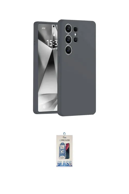 ieg™ Galaxy S25 Ultra Kılıf Ahenk Serisi - Siyah Joko Magic 5D Cam