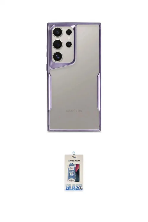 ieg™ Galaxy S25 Ultra Kılıf Akış Çizgi Koleksiyonu - Siyah Joko Magic 5D Cam