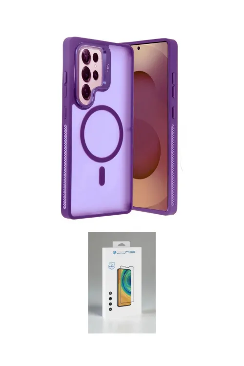 ieg™ Galaxy S25 Ultra Kılıf Akış Form - Şeffaf Polymer Nano Ekran Koruyucu