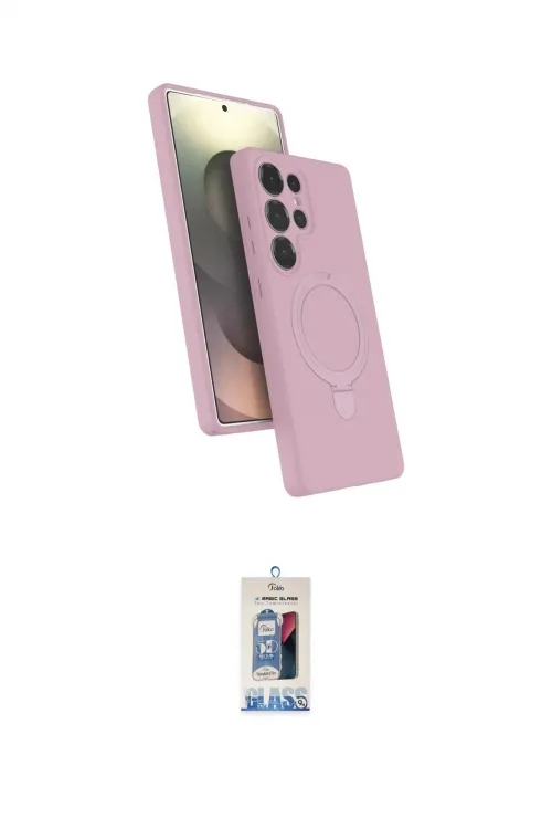 ieg™ Galaxy S25 Ultra Kılıf İz Işık Koleksiyonu - Siyah Joko Magic 5D Cam