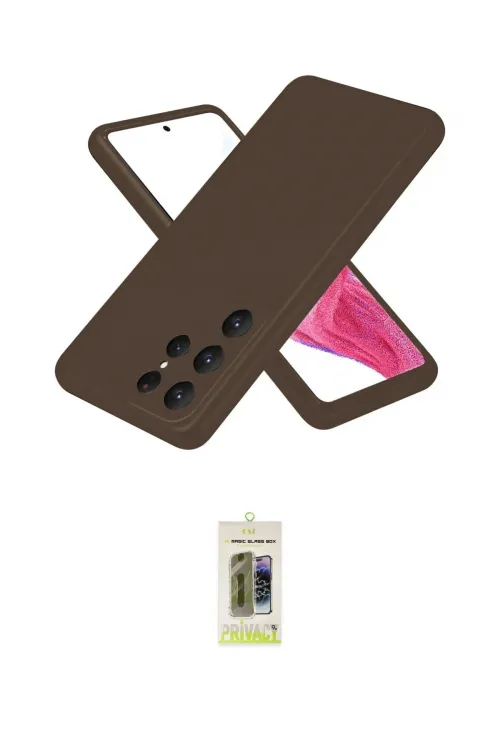 ieg™ Galaxy S25 Ultra Kılıf Kozmos Yansıma Özel Seri - Siyah Joko Magic 5D Hayalet Cam