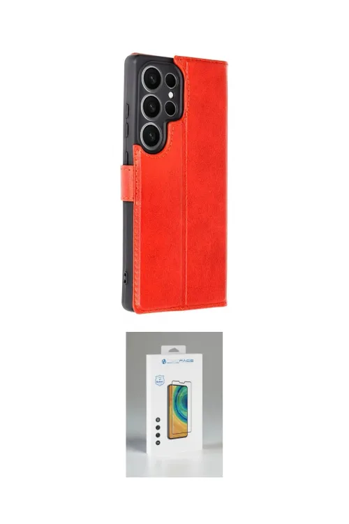 ieg™ Galaxy S25 Ultra Kılıf Siluet Işık Serisi - Şeffaf Polymer Nano Ekran Koruyucu