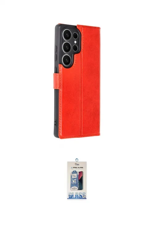 ieg™ Galaxy S25 Ultra Kılıf Siluet Işık Serisi - Siyah Joko Magic 5D Cam