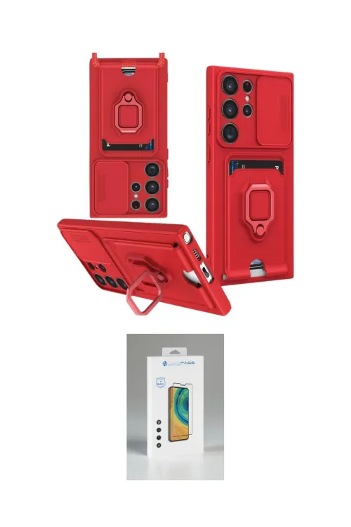 ieg™ Galaxy S25 Ultra Kılıf Vadi Form Prime - Şeffaf Polymer Nano Ekran Koruyucu