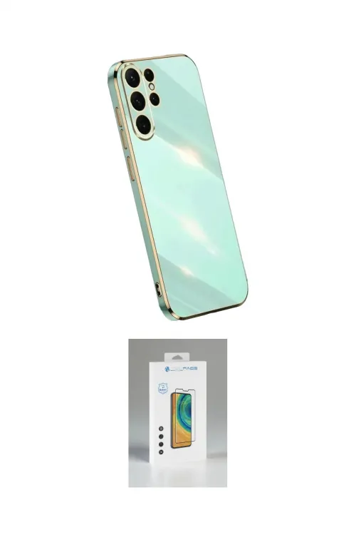 ieg™ Galaxy S25 Ultra Kılıf Yankı Serisi - Şeffaf Polymer Nano Ekran Koruyucu
