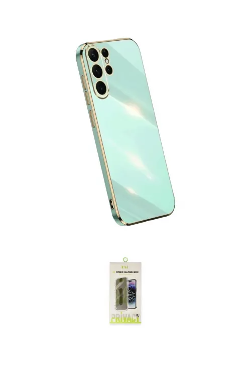 ieg™ Galaxy S25 Ultra Kılıf Yankı Serisi - Siyah Joko Magic 5D Hayalet Cam