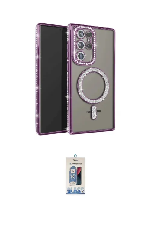 ieg™ Galaxy S25 Ultra Kılıf Zirve Doku Prime - Siyah Joko Magic 5D Cam
