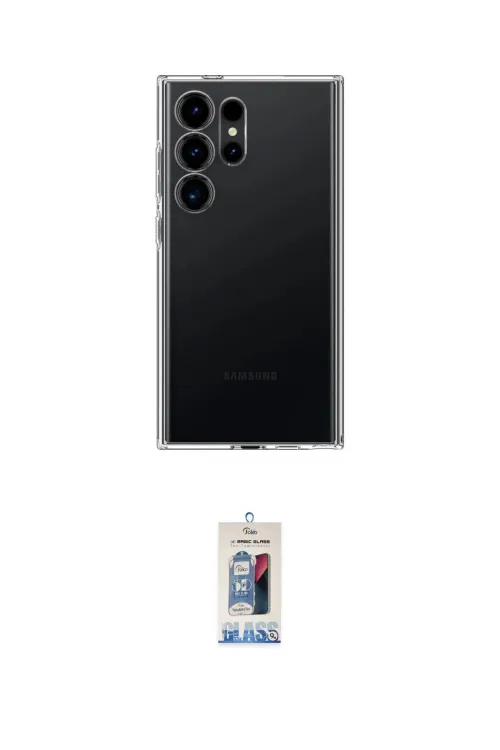 ieg™ Galaxy S25 Ultra Kılıf Zirve Doku - Siyah Joko Magic 5D Cam