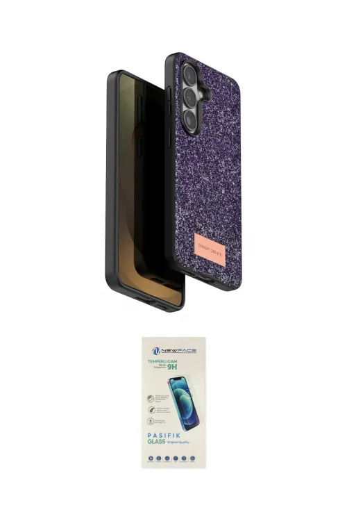 ieg™ Galaxy S26 Kılıf Vadi Klasik Serisi - Şeffaf Pasifik Cam Ekran Koruyucu