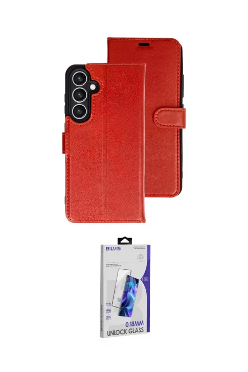 ieg™ Galaxy S26 Plus Kılıf Siluet Işık Serisi - Siyah Bilvis 3D Cam Ekran Koruyucu