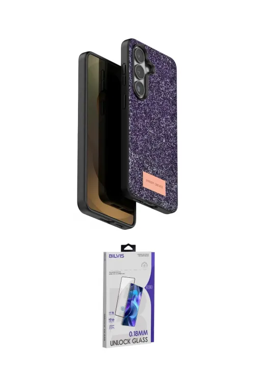 ieg™ Galaxy S26 Plus Kılıf Vadi Klasik Serisi - Siyah Bilvis 3D Cam Ekran Koruyucu