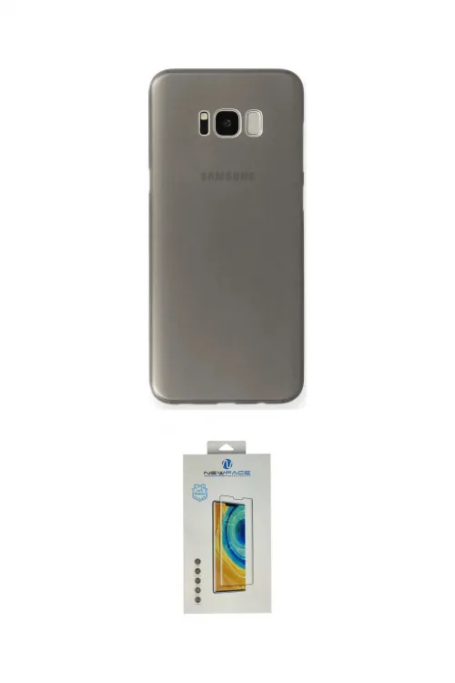 ieg™ Galaxy S8 Plus Kılıf Yadigar Yansıma Serisi - Şeffaf Polymer Nano Ekran Koruyucu