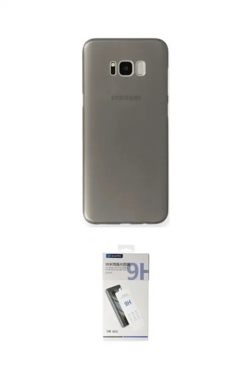 ieg™ Galaxy S8 Plus Kılıf Yadigar Yansıma Serisi - Şeffaf Uv Polymer Nano Ekran Koruyucu