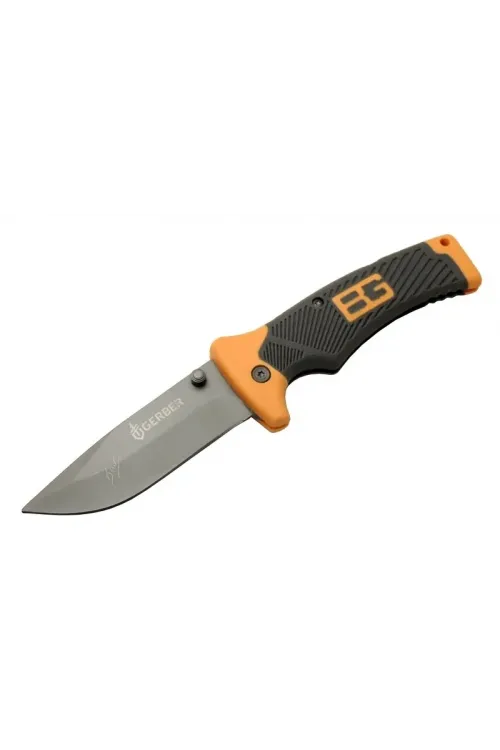ieg™ Gerber Bear Grylls 113 Turuncu Kamp Çakı 21cm - Manuel, Kemerlikli