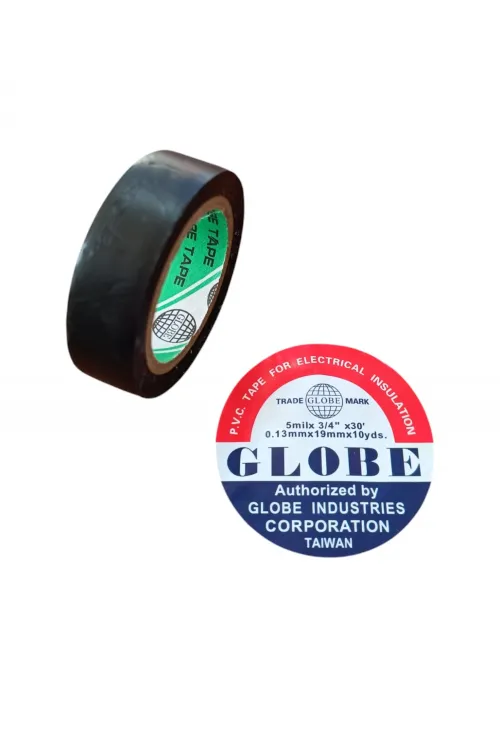 Globe İzole Bant Elektrik Kablo Bantı 19mm Siyah
